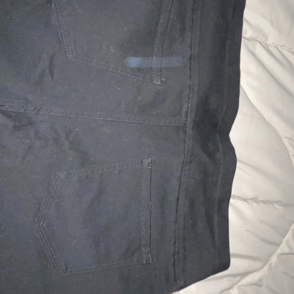 Lee PLUS  slim fit, skinny leg, mid rise, pull on, black jeans 18W Petite - Picture 6 of 6